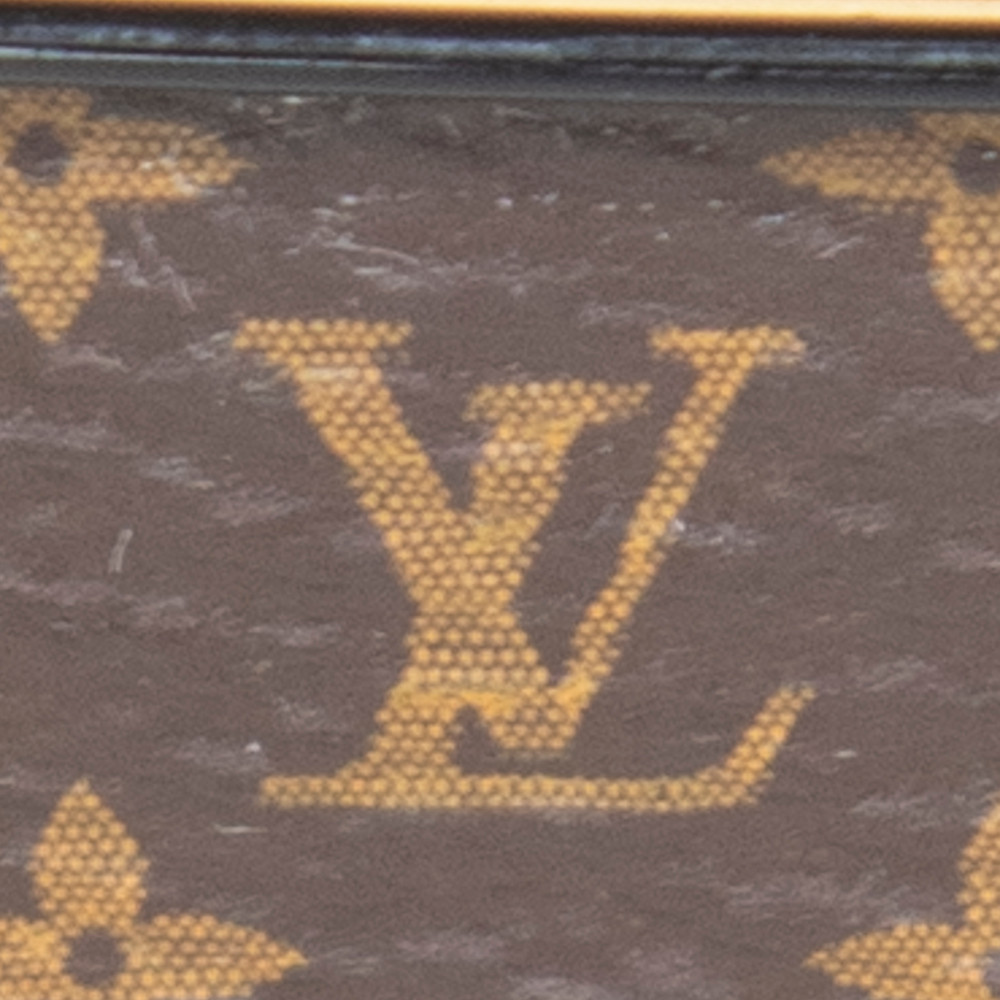 Louis Vuitton Brown & Gold Aviator Sunglasses