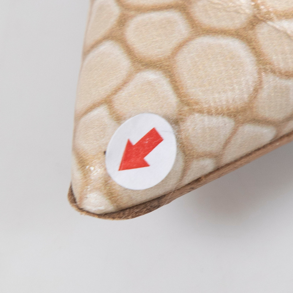 Burberry Beige Abstract Pattern Pumps