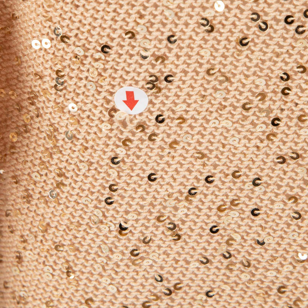 Stella McCartney Beige Sequinned Knit Jumper
