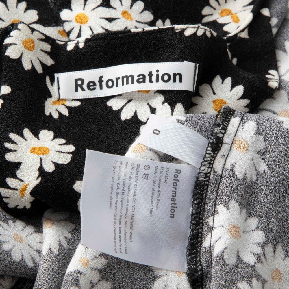 Reformation Daisy Print Midi Dress