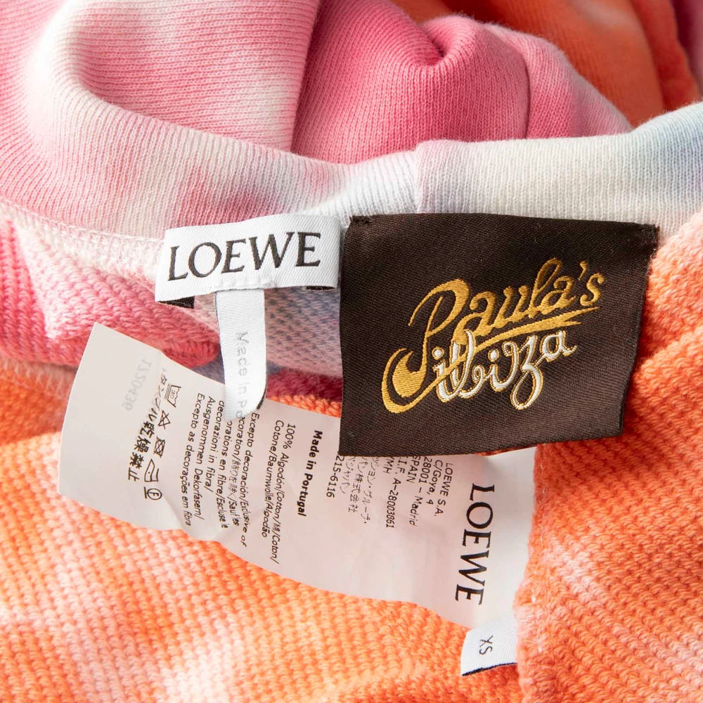 Loewe Loewe x Paula's Ibiza Tie Dye Zipped Hoodie