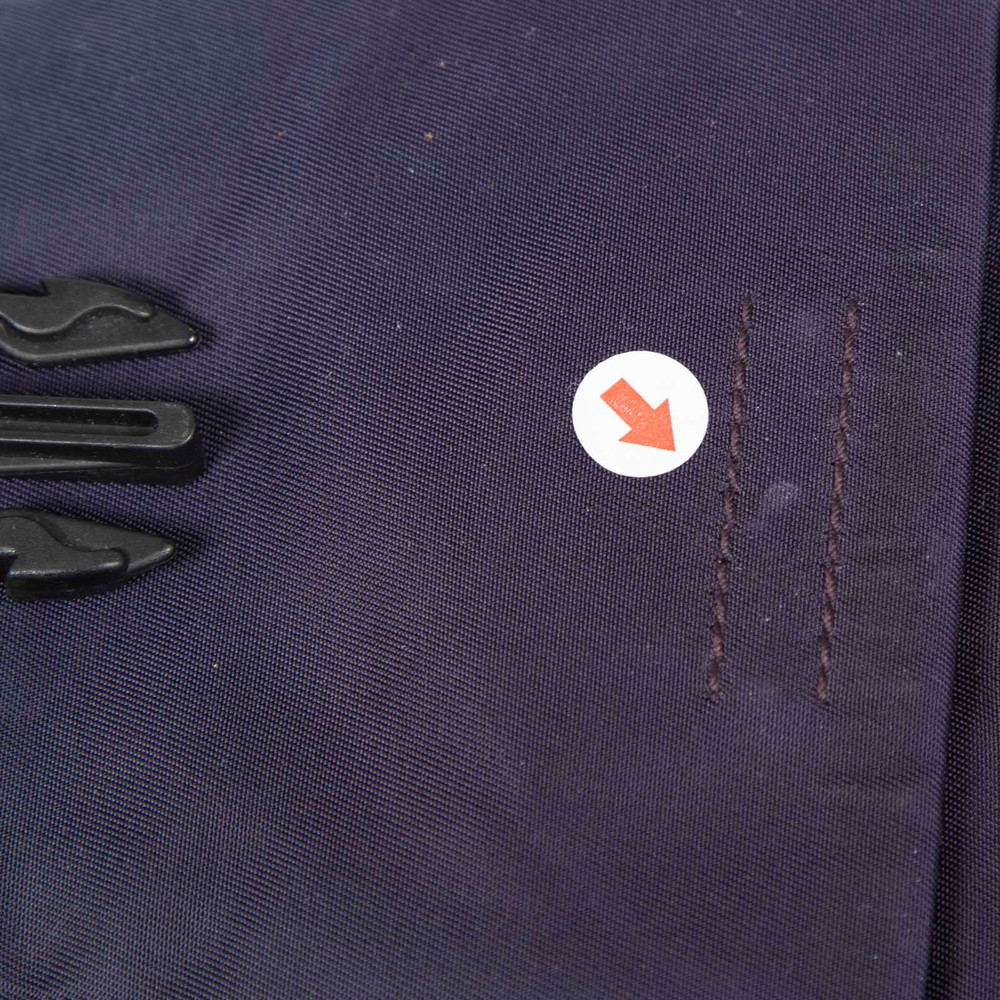 Prada Navy Nylon Convertible Bag