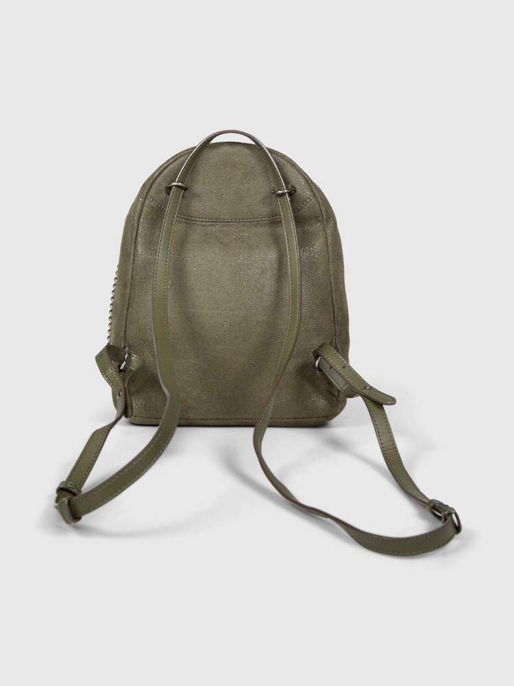 Stella McCartney Green Falabella Mini Backpack