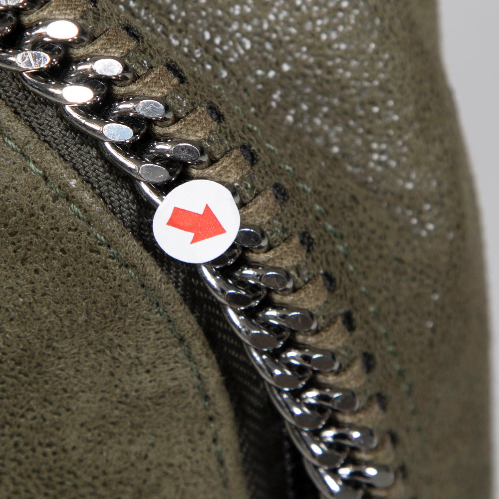 Stella McCartney Green Falabella Mini Backpack