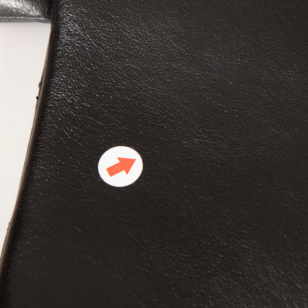 Chanel Black Lambskin Pillow Crush Flap Bag