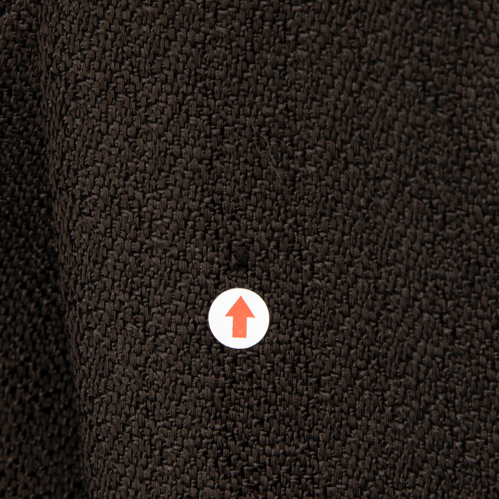 Versace Black Cropped Double Breasted Jacket