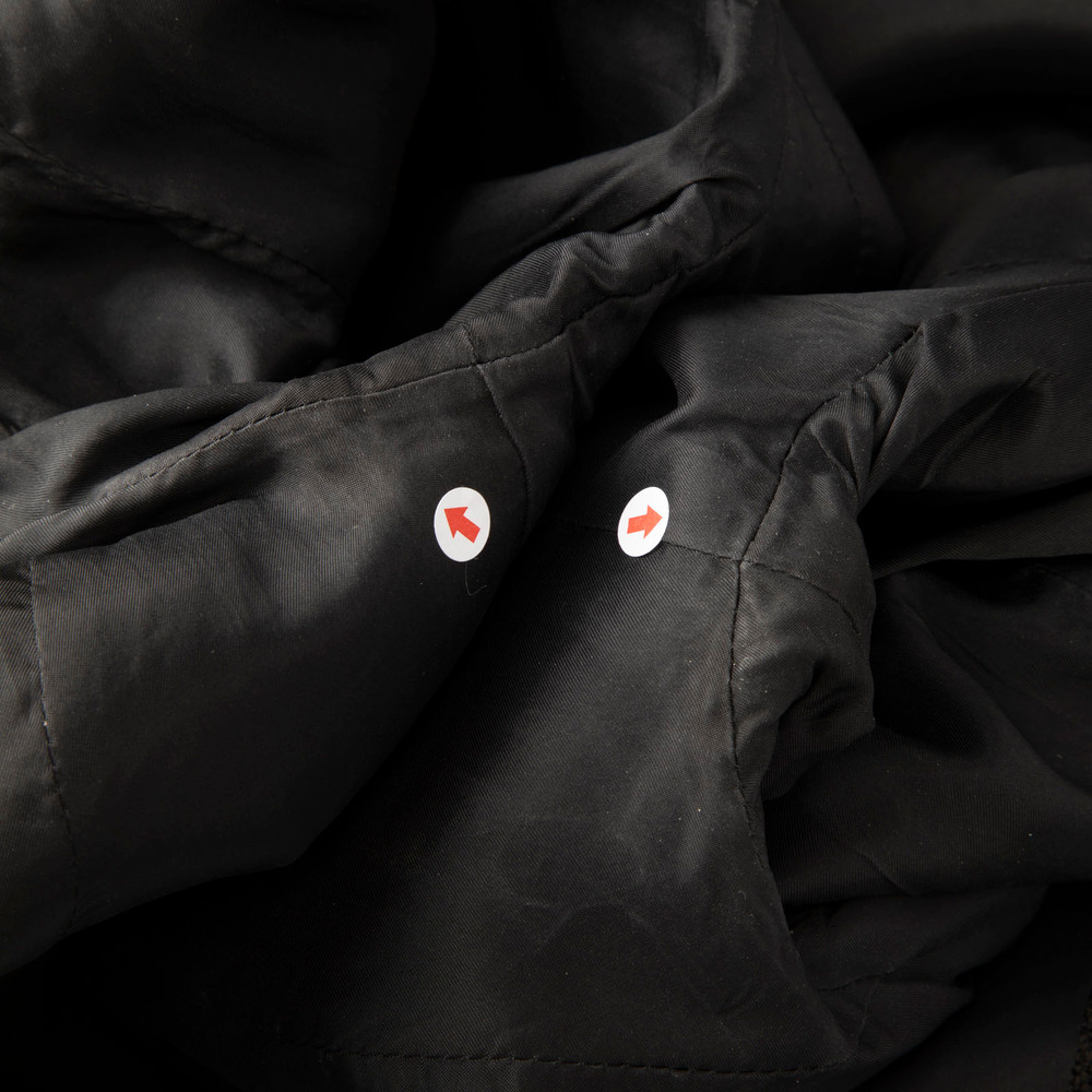 Versace Black Cropped Double Breasted Jacket