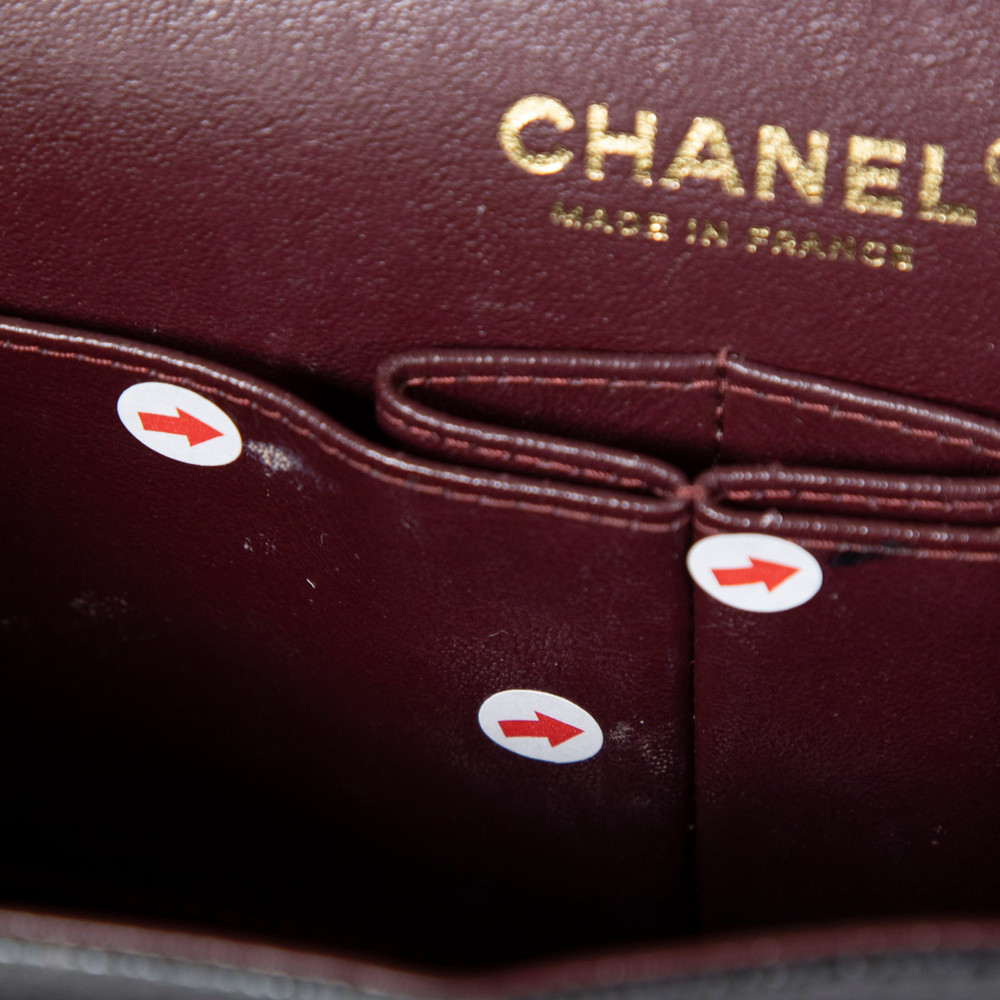 Chanel Black Caviar Classic Small Double Flap Bag