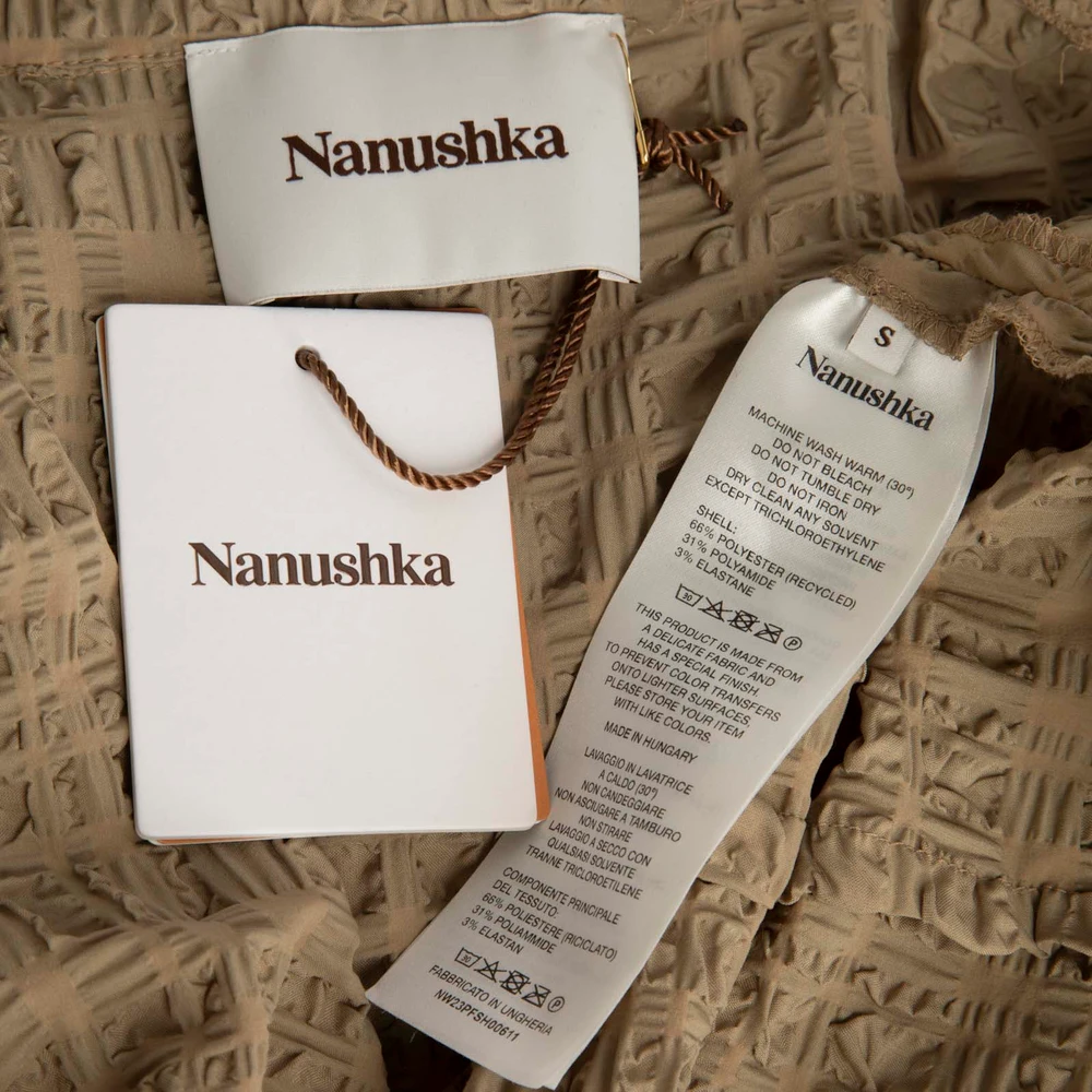 NANUSHKA Beige Seersucker Lotte Shirt & Juna Trousers
