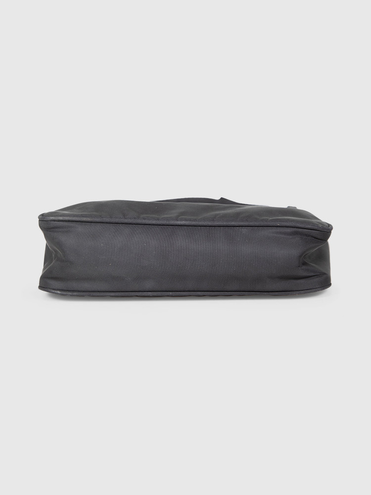Prada Black Nylon Re-Edition Shoulder Bag