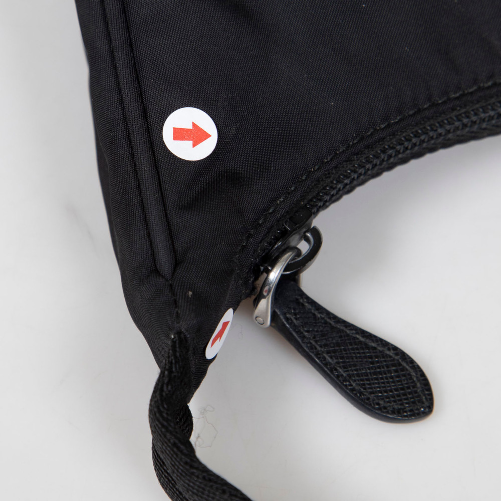 Prada Black Nylon Re-Edition Shoulder Bag
