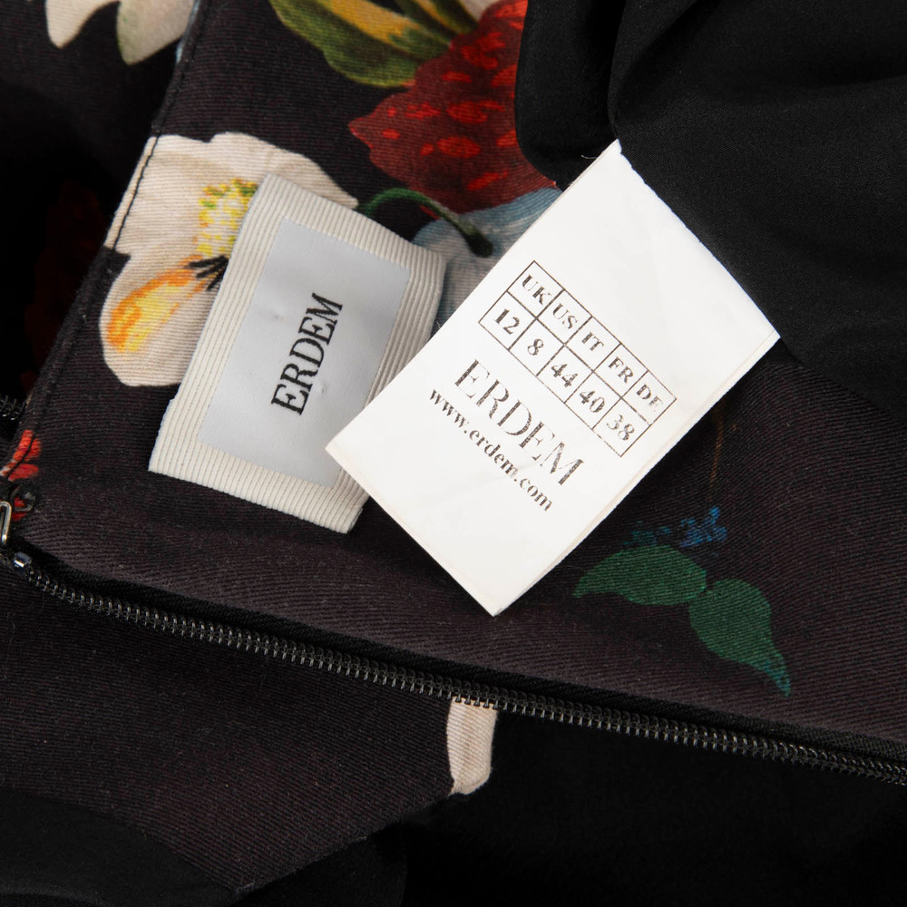 Erdem Floral Print Knee Length Skirt