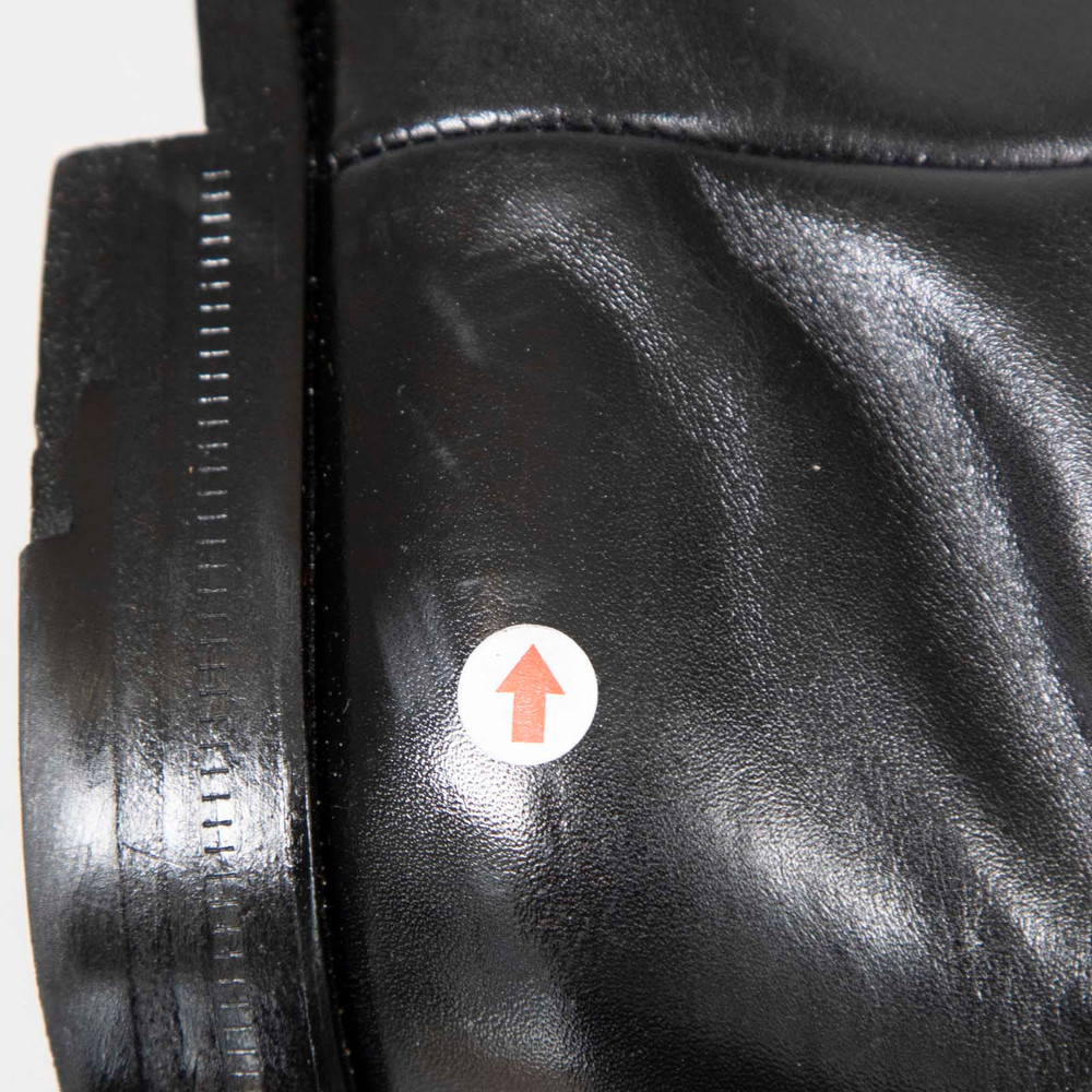 Louis Vuitton Black Leather Riding Boots