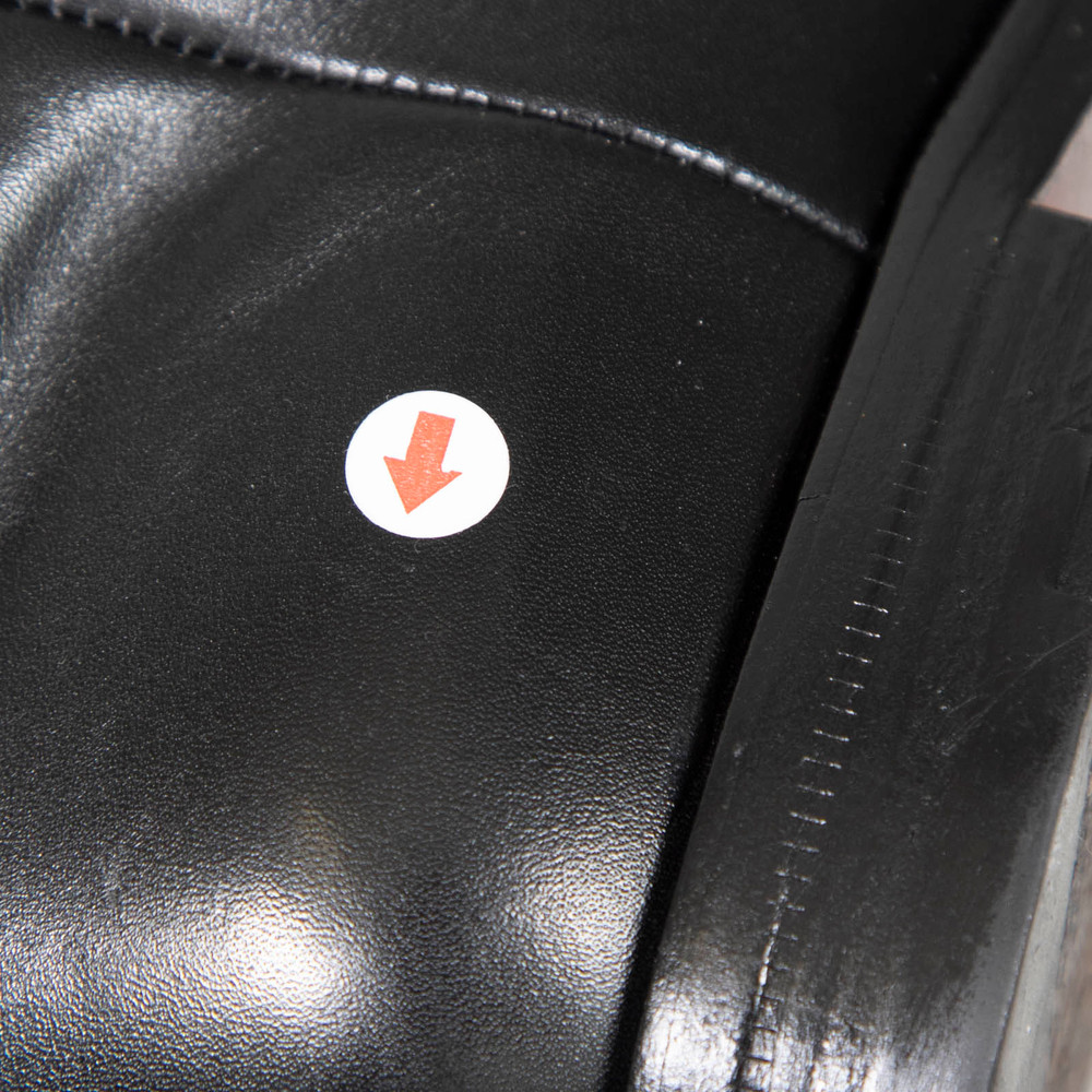 Louis Vuitton Black Leather Riding Boots