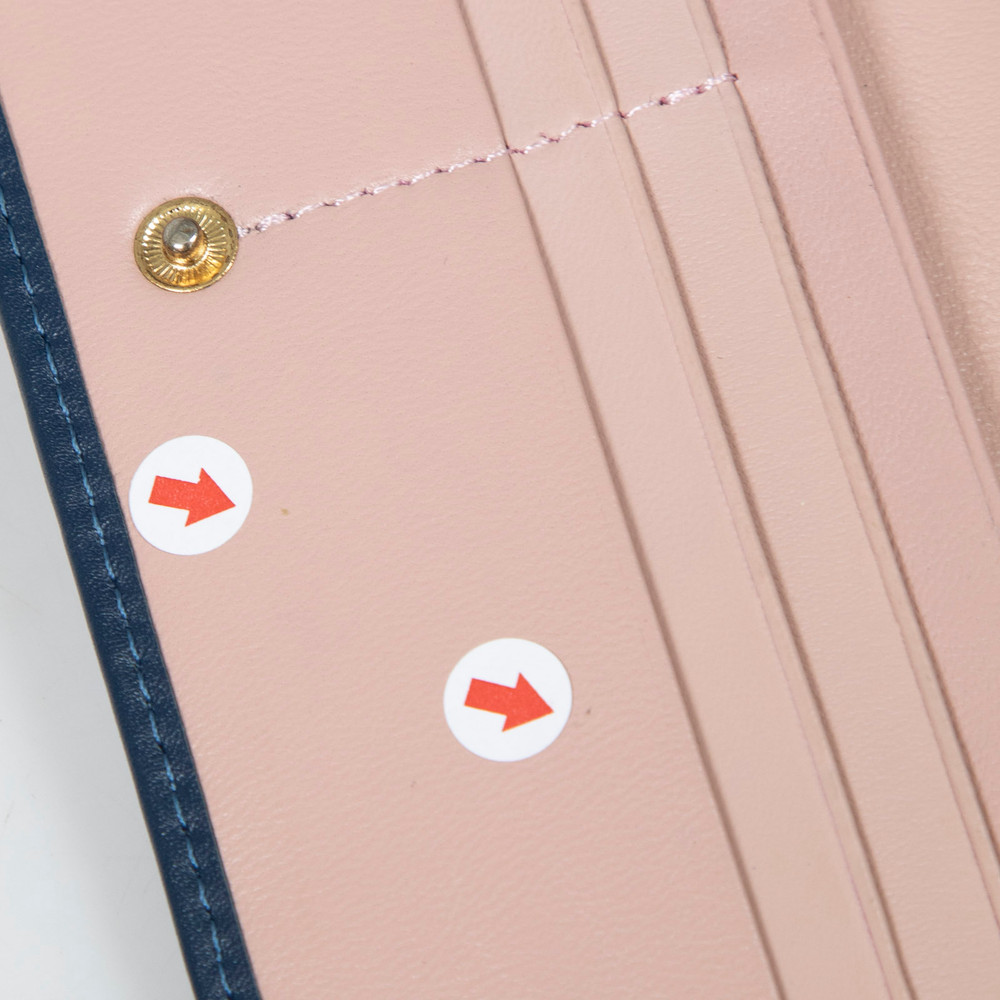 Loewe Pink Leather Monogram Wallet