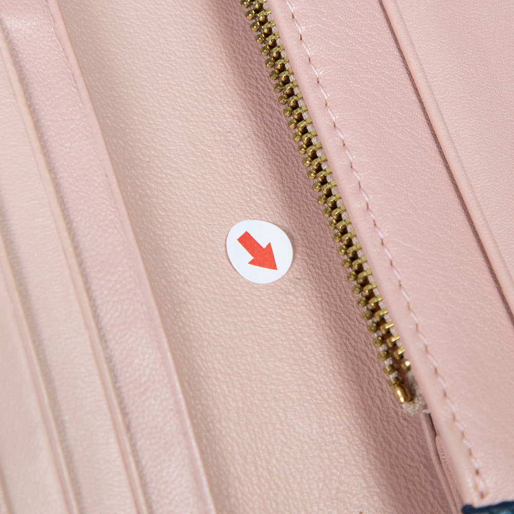 Loewe Pink Leather Monogram Wallet