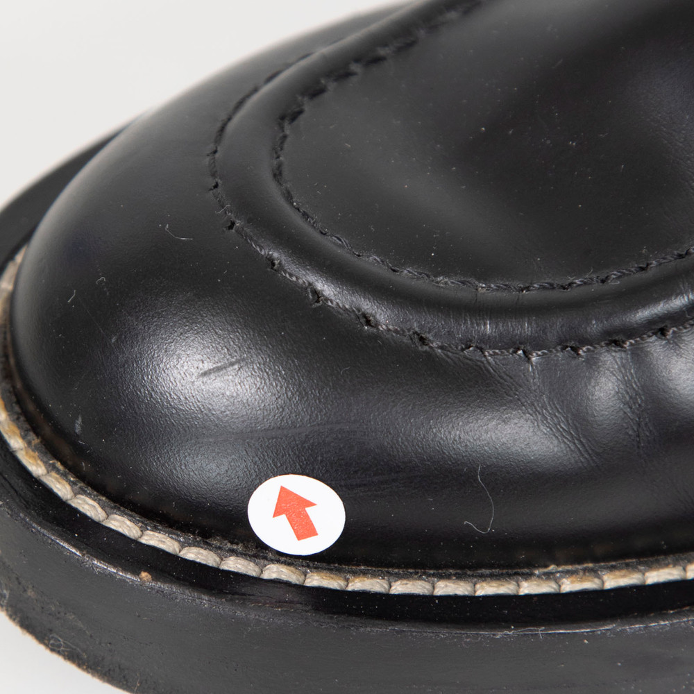 Balenciaga Black Leather Ceinture Boots