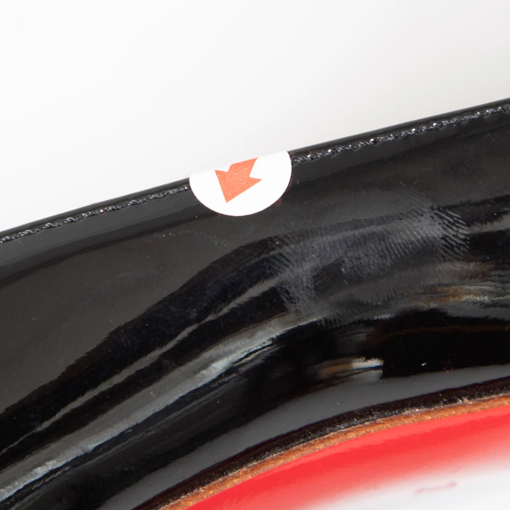 Christian Louboutin Black Patent Leather Pumps