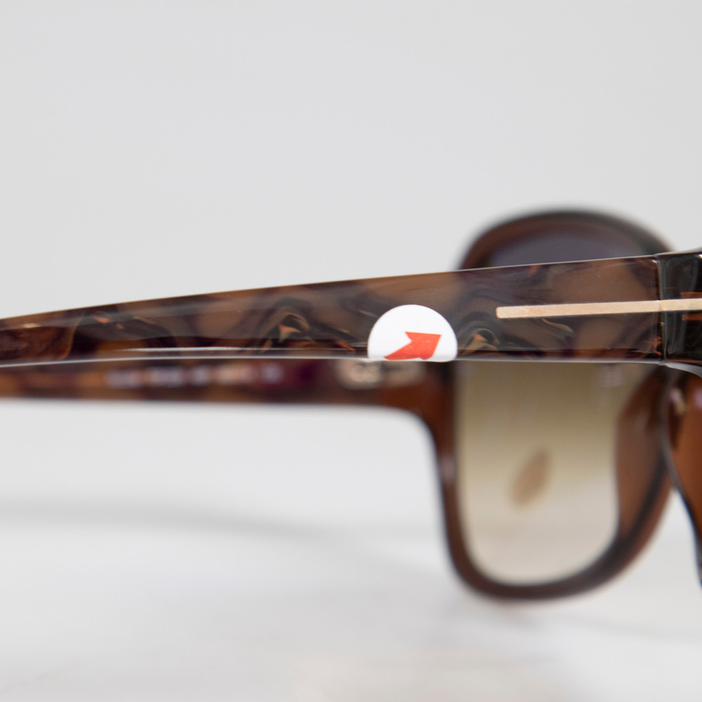 Tom Ford Brown Square Oversize Nicola Sunglasses