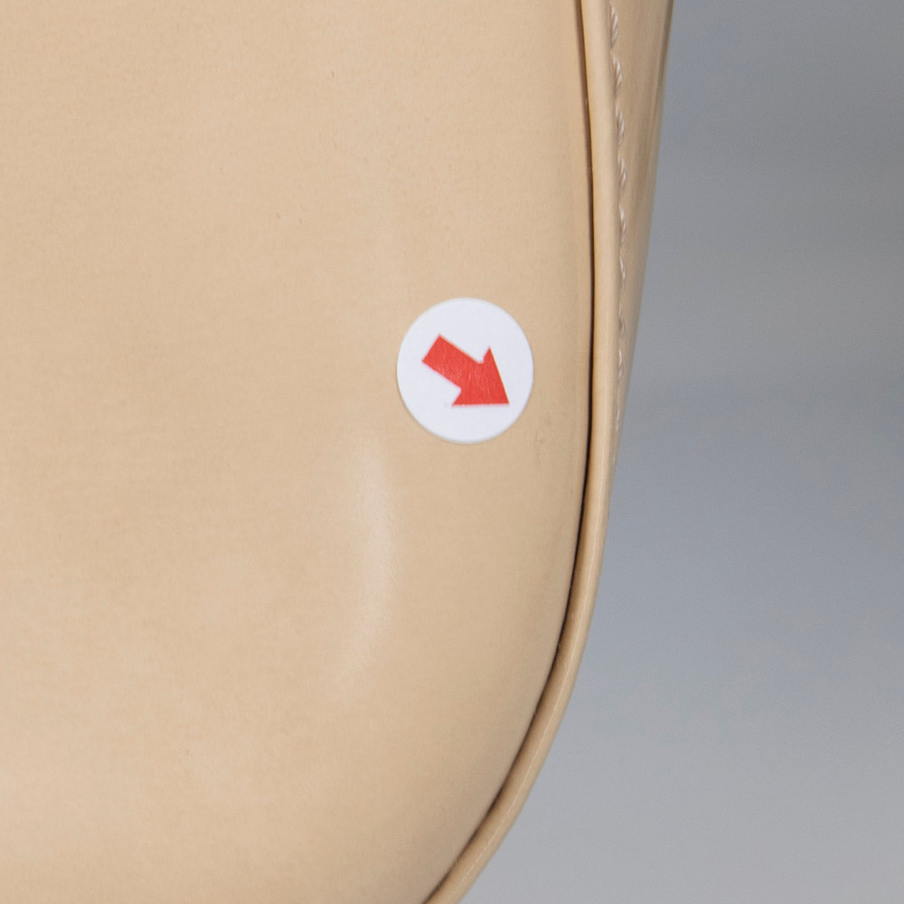Longchamp Beige Patent Leather Roseau Tote