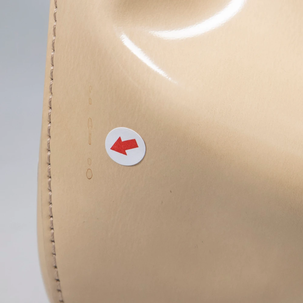Longchamp Beige Patent Leather Roseau Tote
