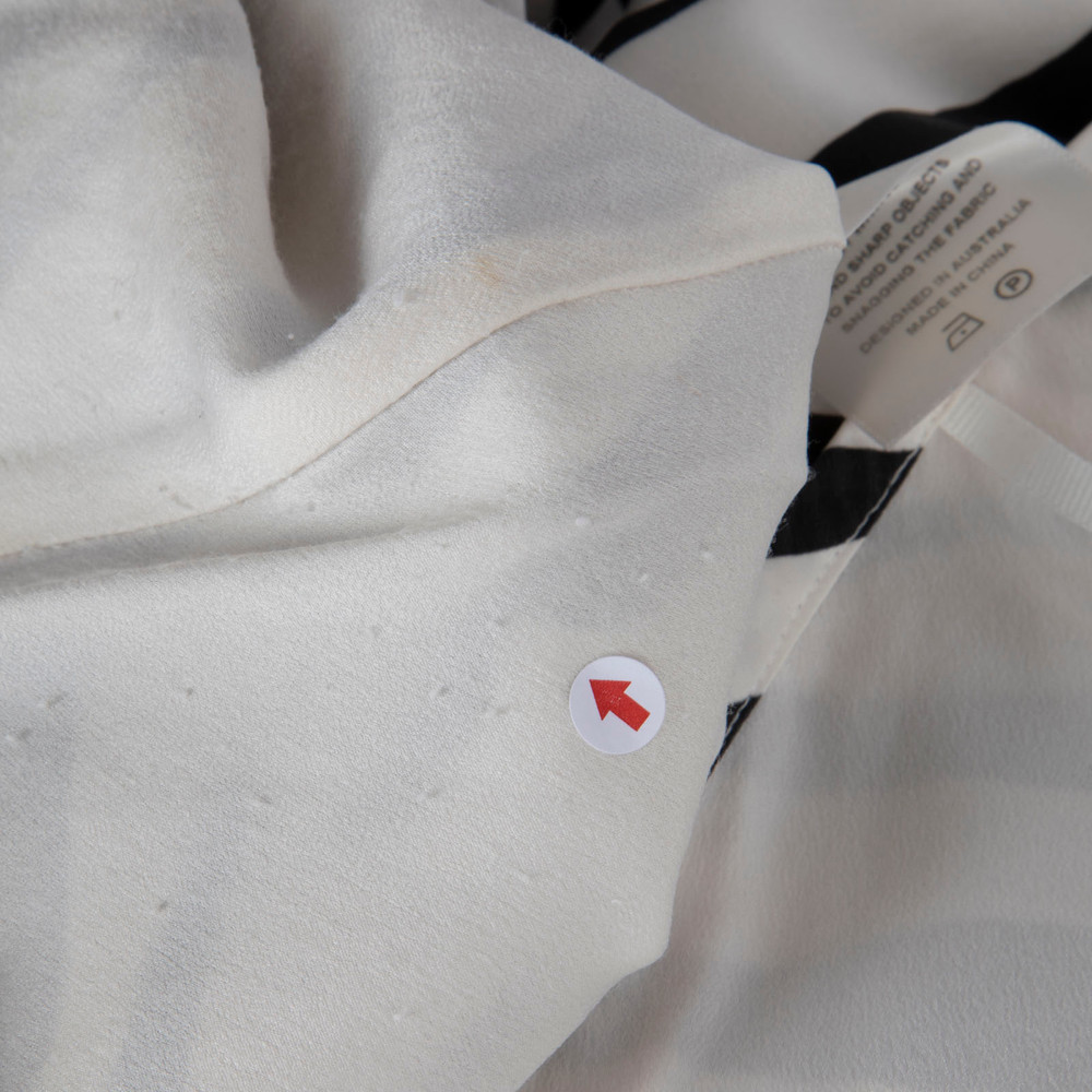 Christopher Esber Zebra Print Silk Dress