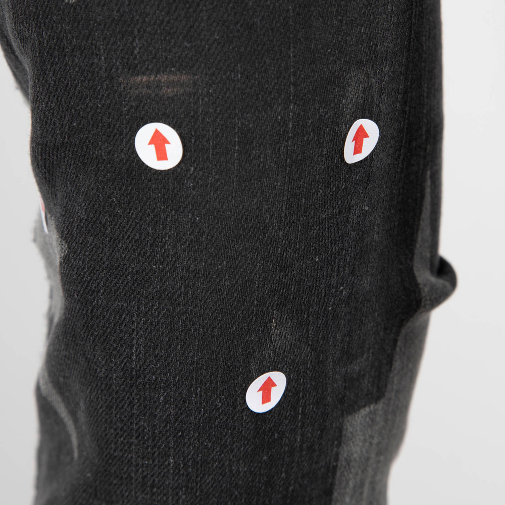 Stella McCartney Grey Denim Star Print Jeans