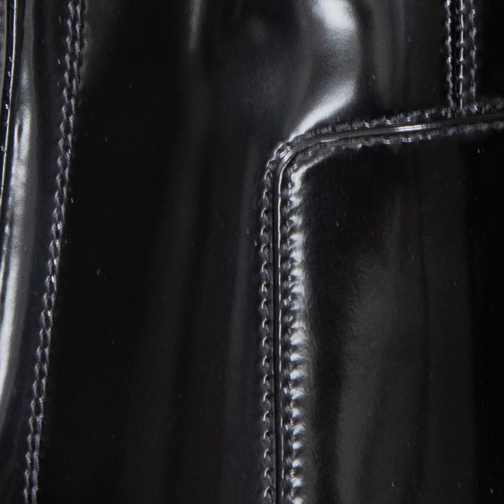 Saint Laurent Black Auteuil 105 Heeled Boots