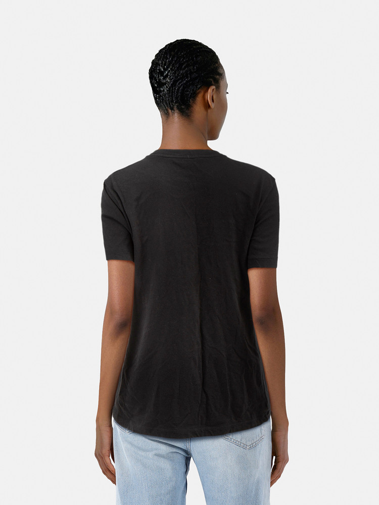 Emilio Pucci Black Crystal Embellished T-Shirt