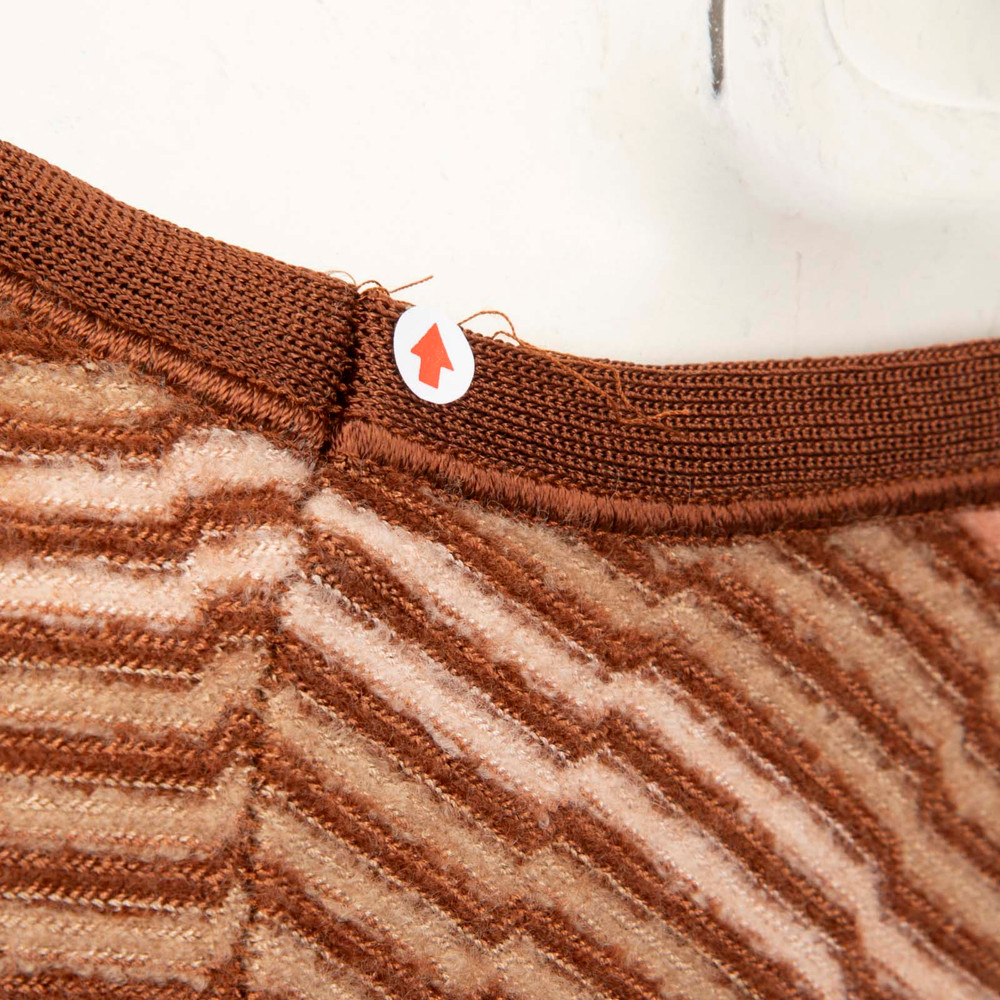 Missoni Brown Striped Cropped Tank Top