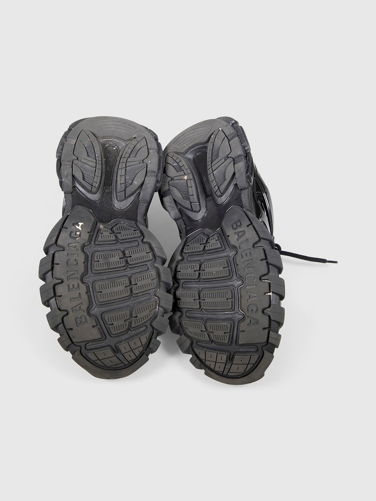Balenciaga Black Track Chunky Trainers