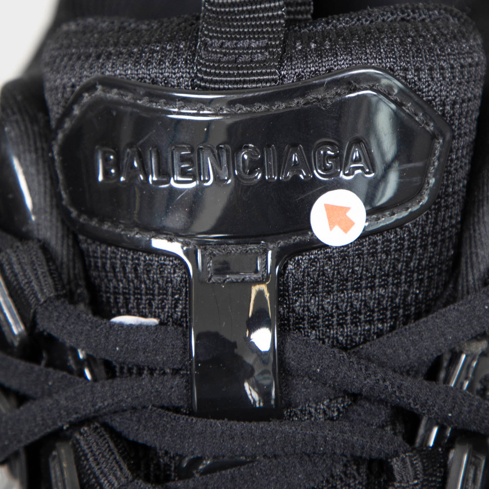 Balenciaga Black Track Chunky Trainers