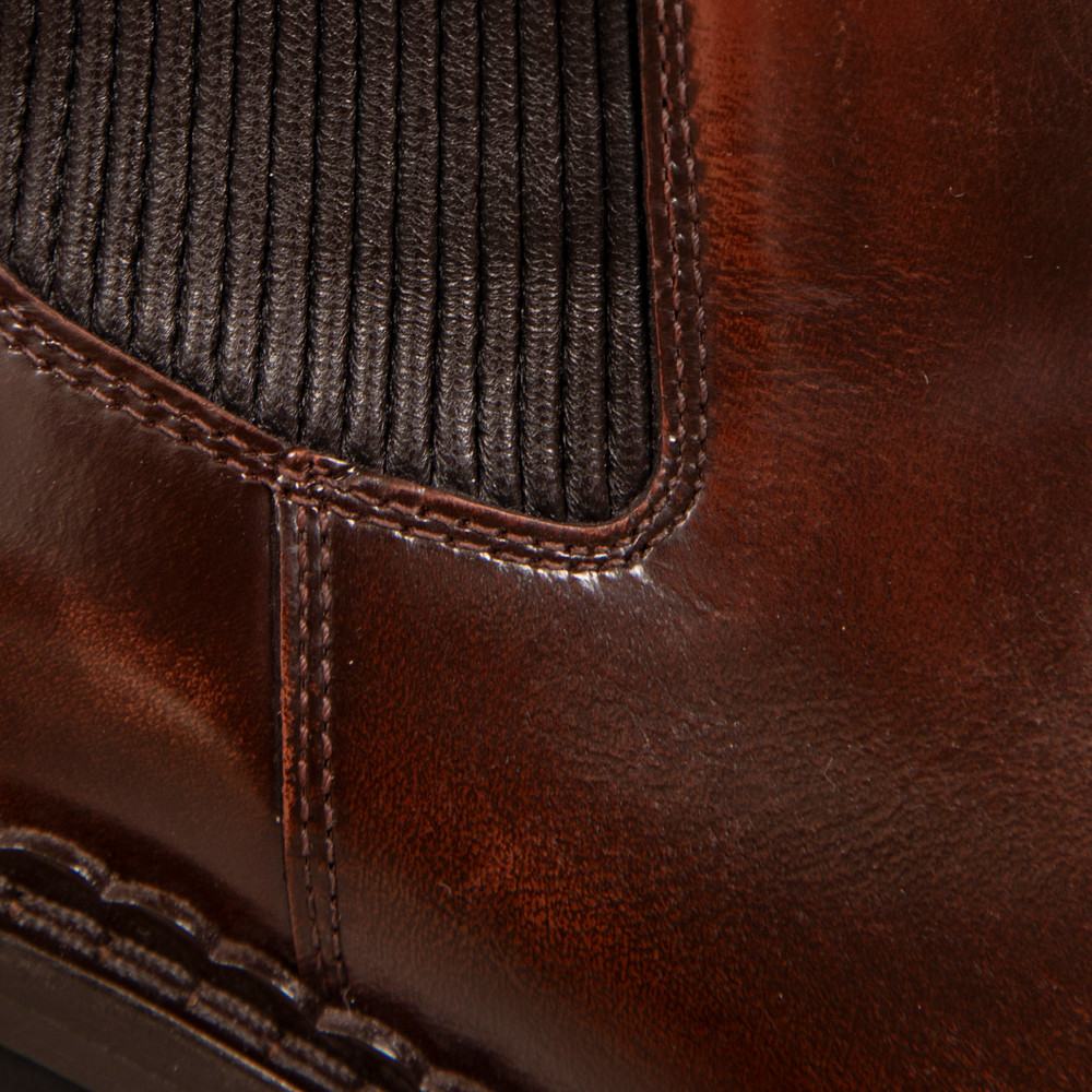 Chloé Brown Leather Heeled Chelsea Boots