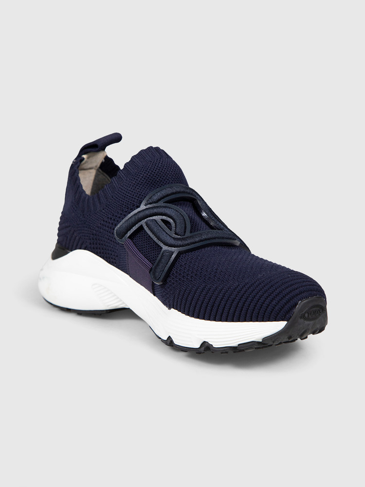Tod's Navy Kate Slip On Trainers
