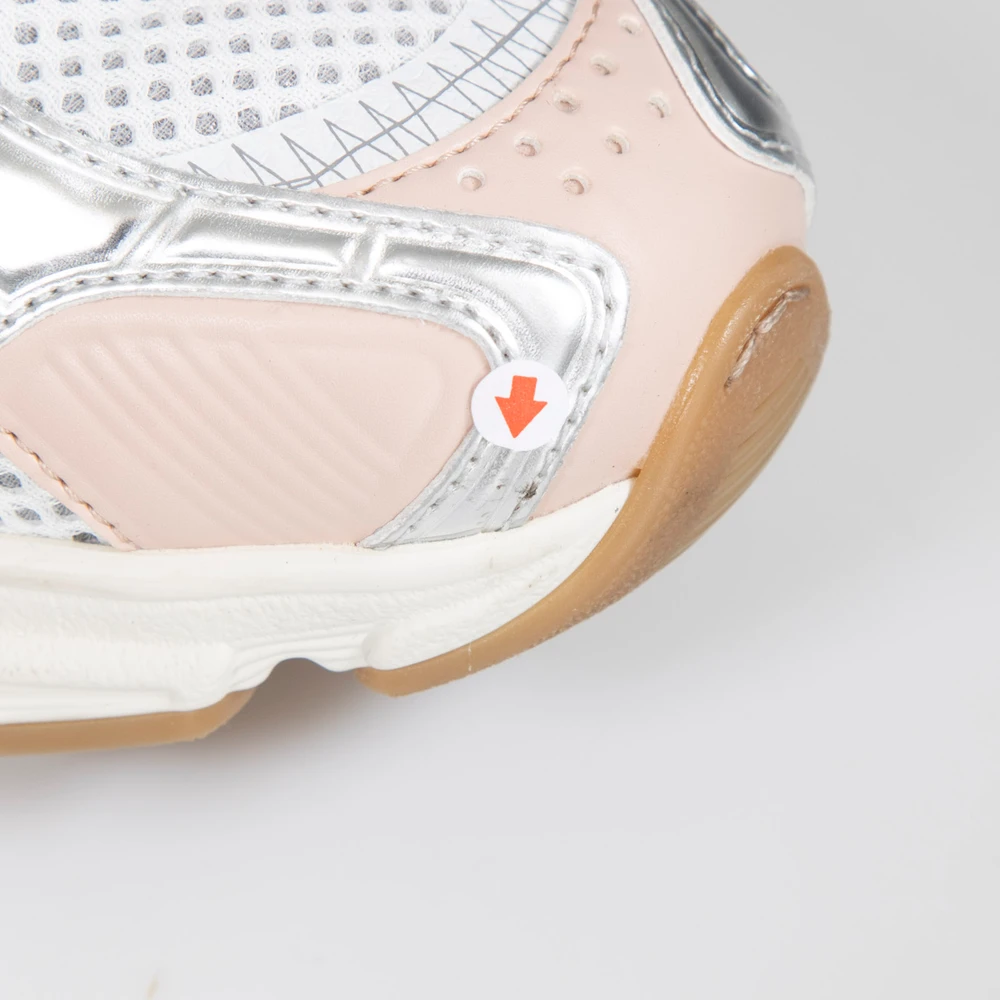 Dior Nude & Silver Tone Chrono Trainers