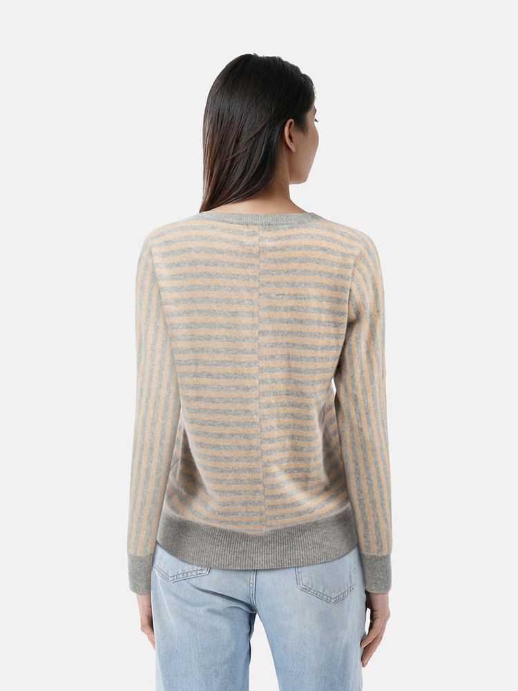 Madeleine Thompson Cashmere Striped Jumper