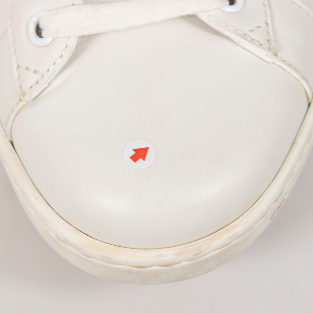 Gucci White Bee Embroidery Ace Trainers