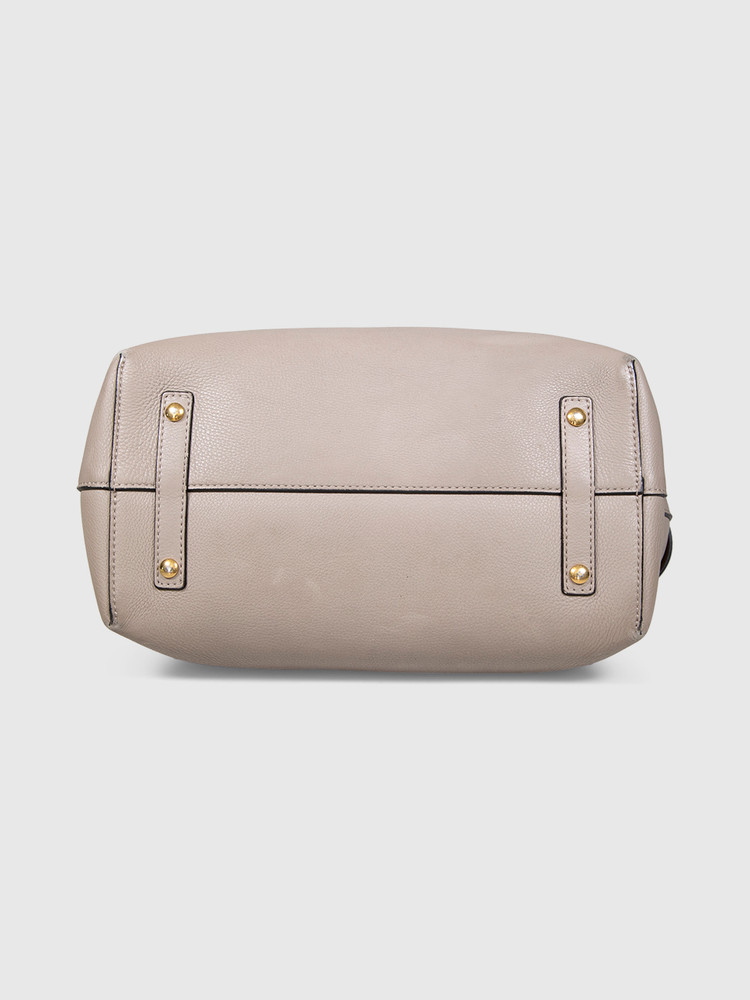 Burberry Grey Leather The Belt Bag