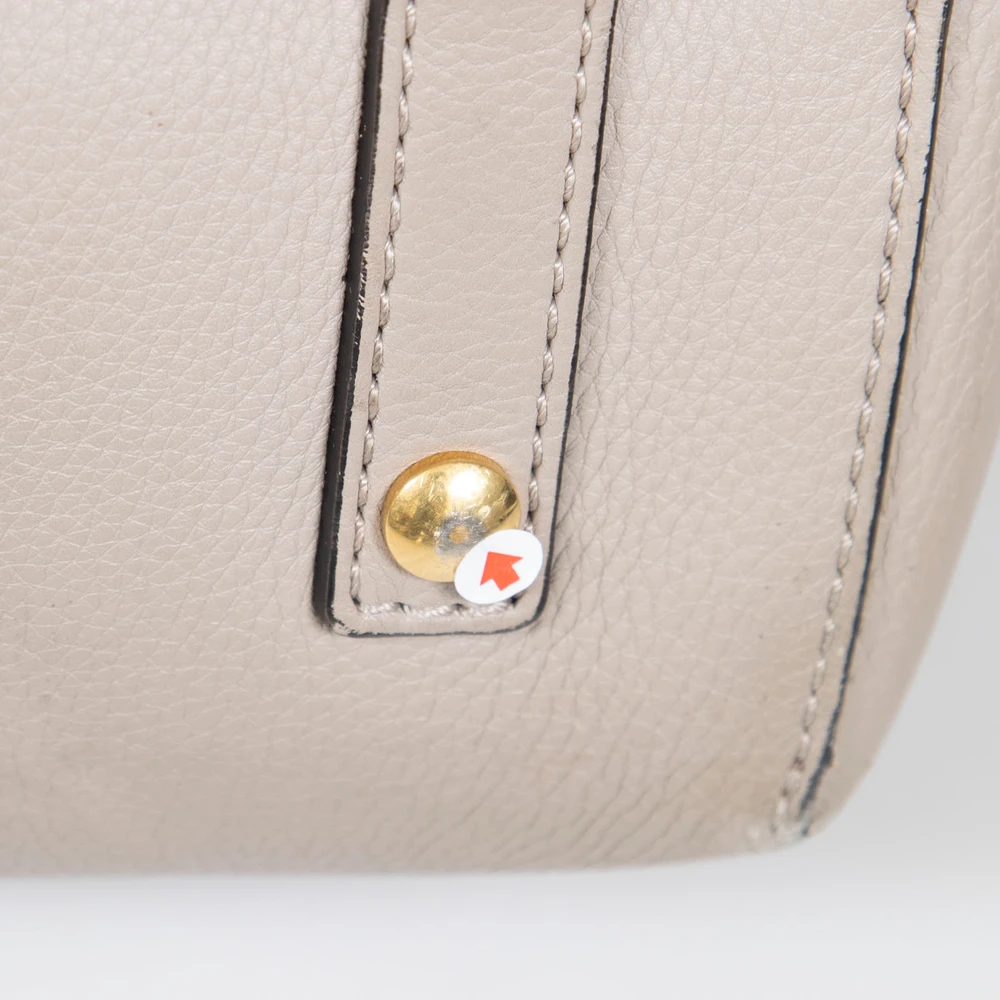 Burberry Grey Leather The Belt Bag