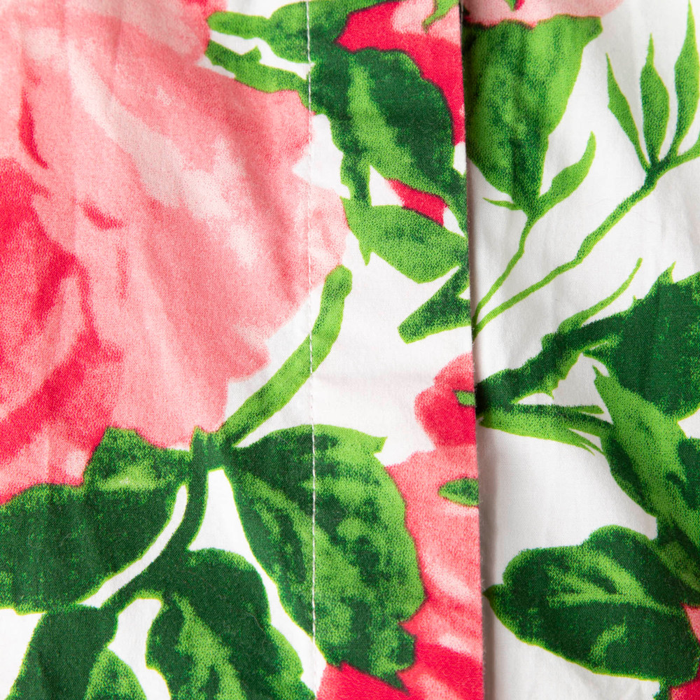 Samantha Sung Rose Print Long Sleeve Shirt