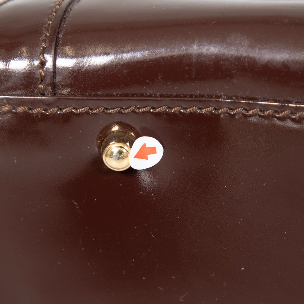 Gucci Brown Leather Diana Bamboo Bag