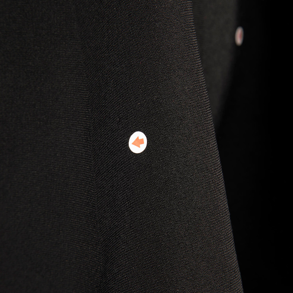 Alexander McQueen Black & Red Orchid Print Dress