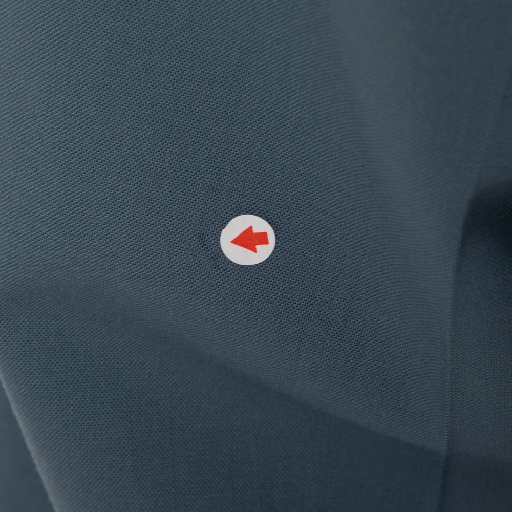 Theory Blue Wool Wide Leg Trousers