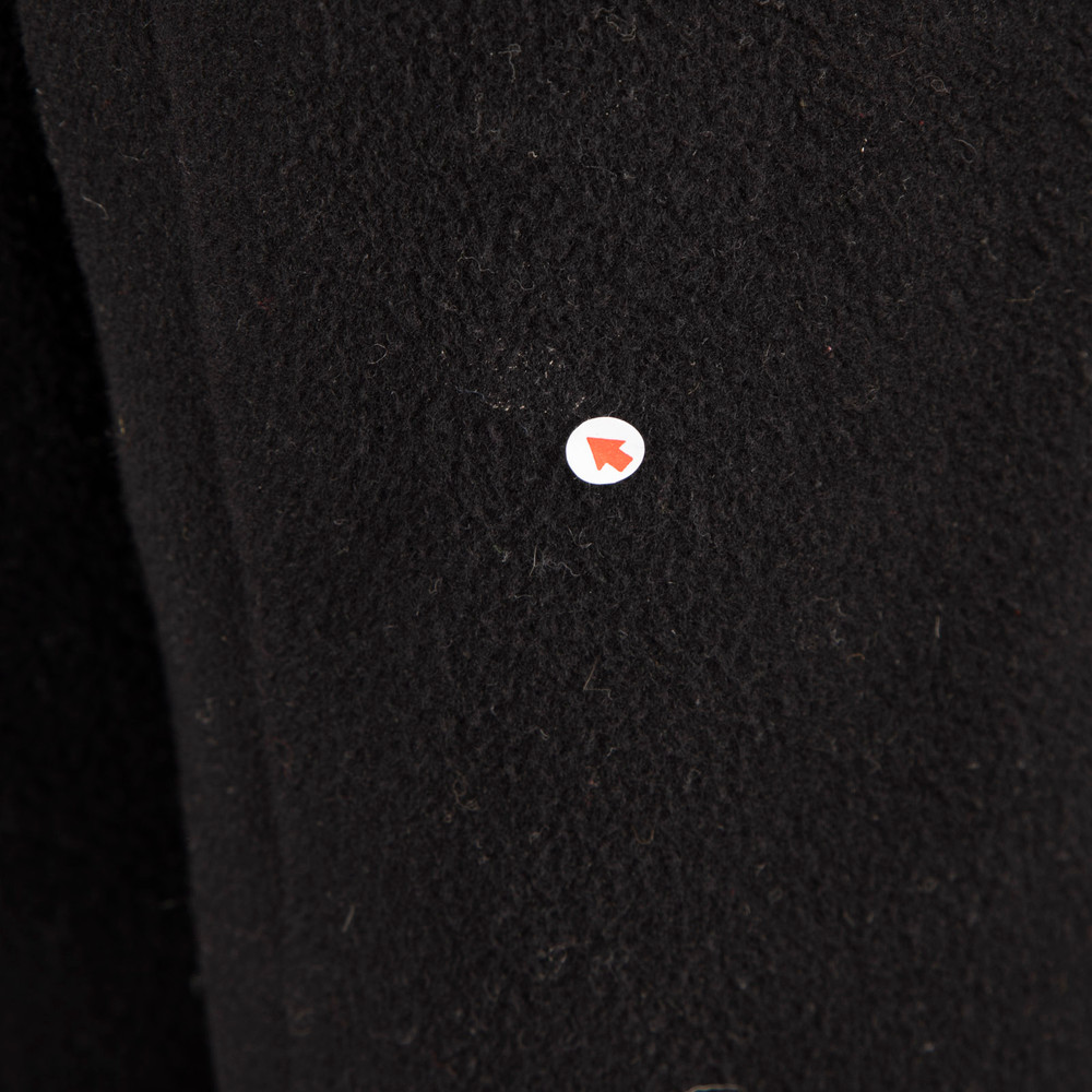 Max Mara Black Wool Double Breasted Coat