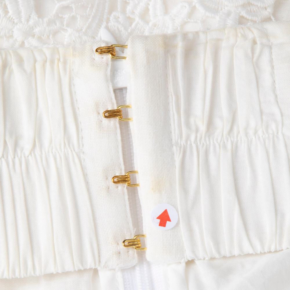 Zimmermann White Floral Embellished Dress