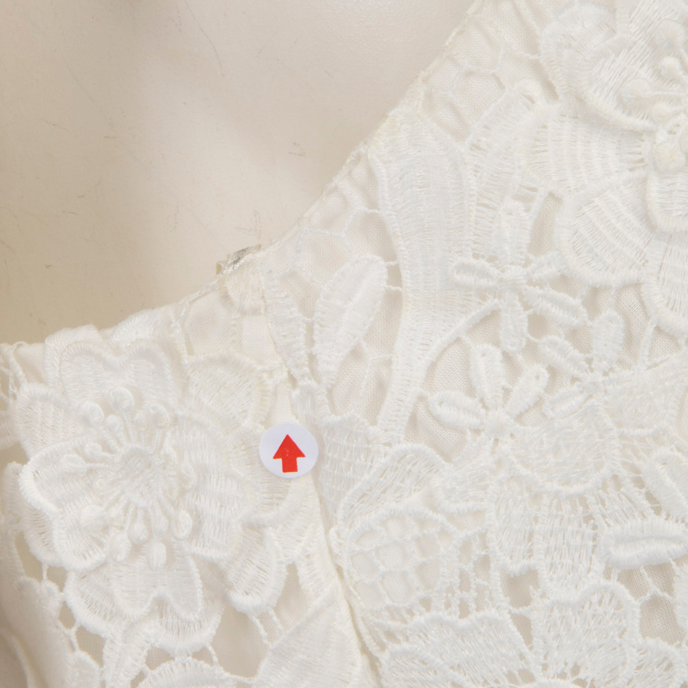 Zimmermann White Floral Embellished Dress