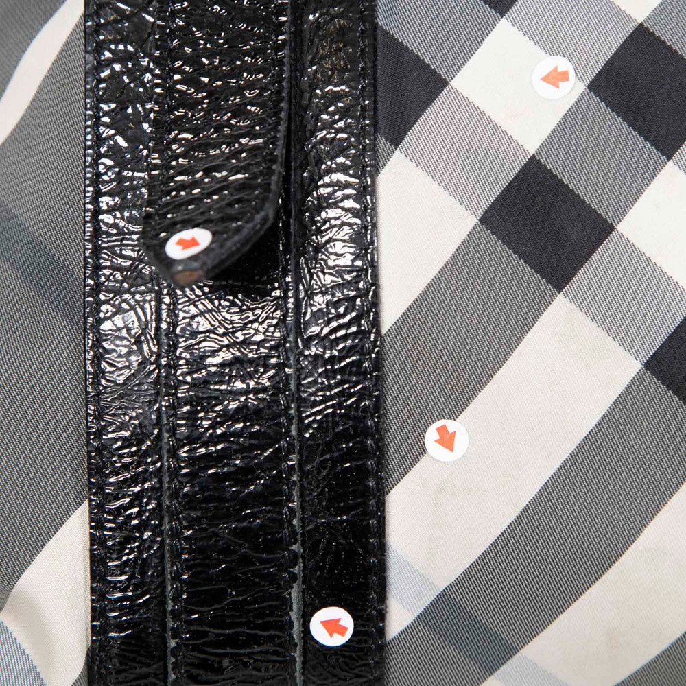 Burberry Grey Nova Check Tote Bag