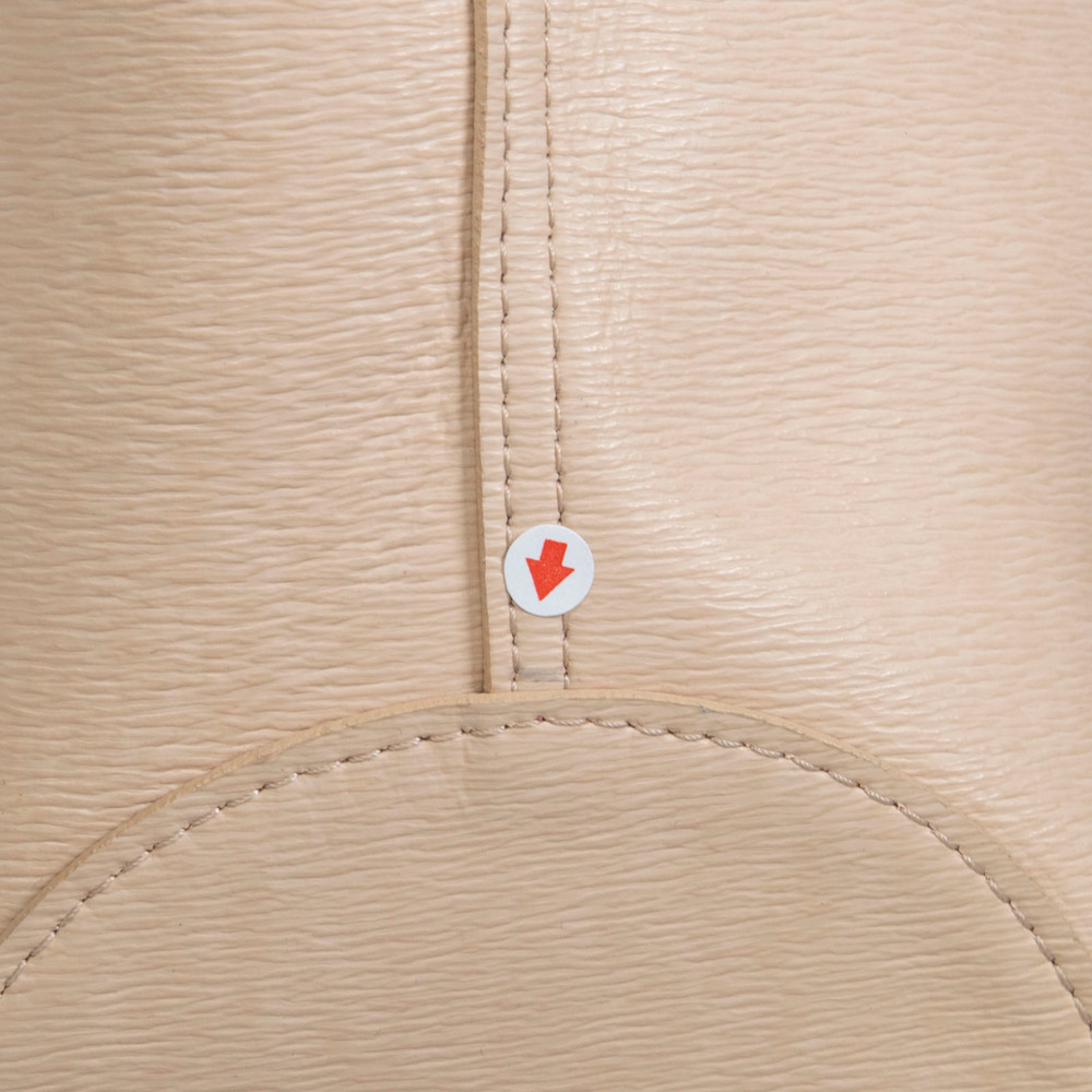 Longchamp Beige & Red Reversible Roseau Bag