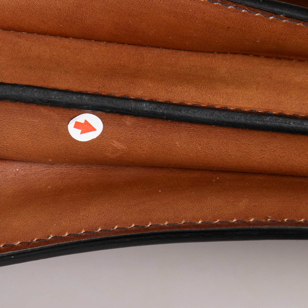 Berluti Brown Leather Briefcase Clutch
