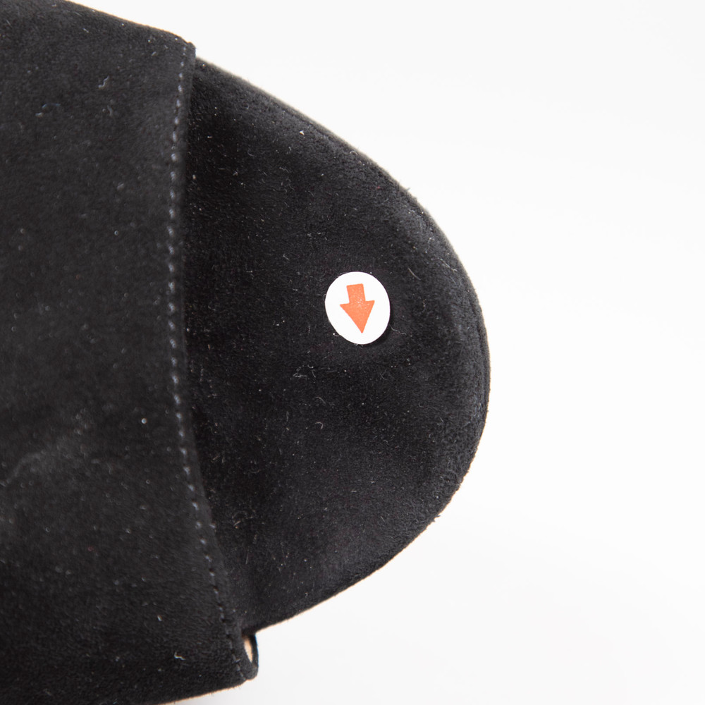 Miu Miu Black Suede Platform Sandals